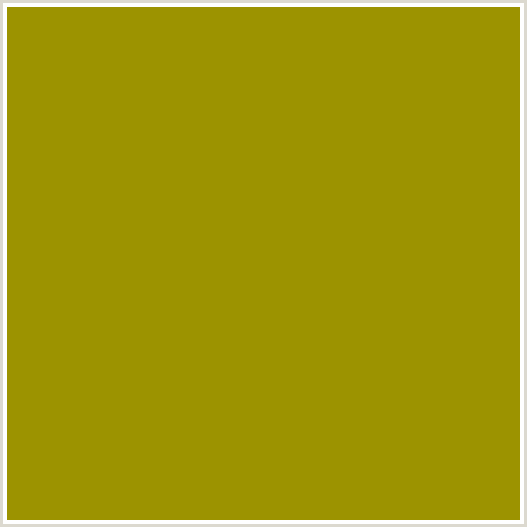 9C9300 Hex Color Image (OLIVE, YELLOW)