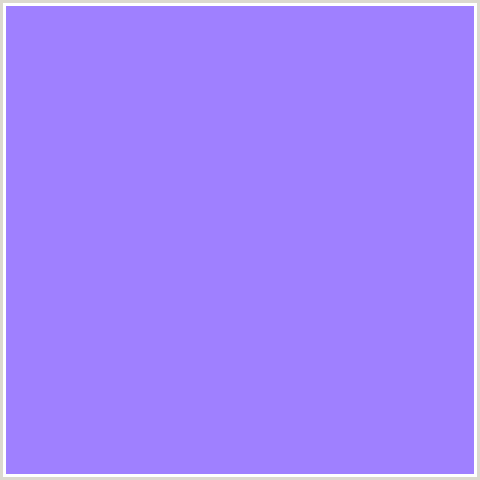 9F80FF Hex Color Image (BLUE VIOLET, HELIOTROPE)