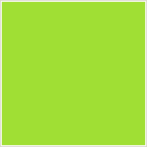 A0DF34 Hex Color Image (CONIFER, GREEN YELLOW)