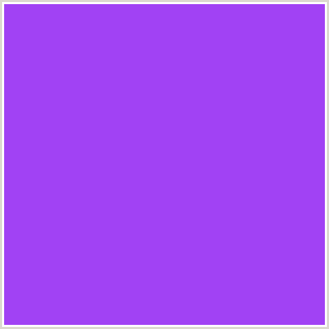 A142F4 Hex Color Image (ELECTRIC VIOLET, VIOLET BLUE)