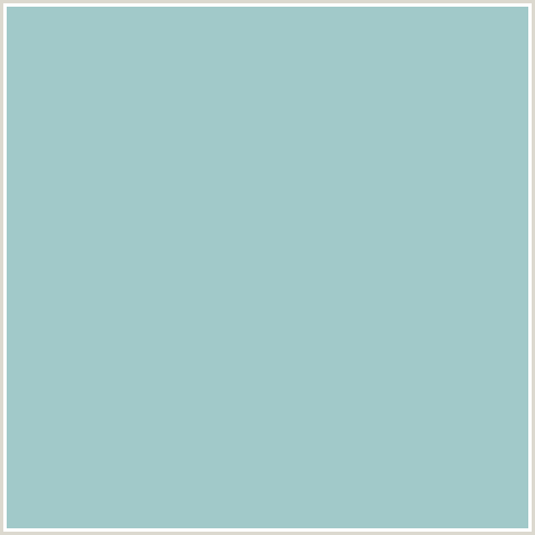 A1C9C9 Hex Color Image (LIGHT BLUE, SHADOW GREEN)