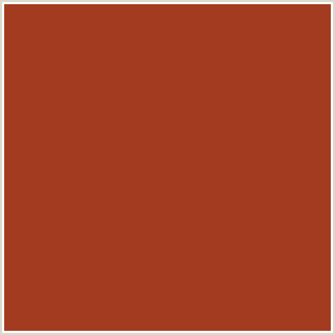 A33B21 Hex Color Image (PRAIRIE SAND, RED ORANGE)