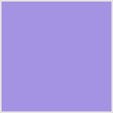 A394e3 Hex Color Rgb 163 148 227 Blue Violet Dull Lavender