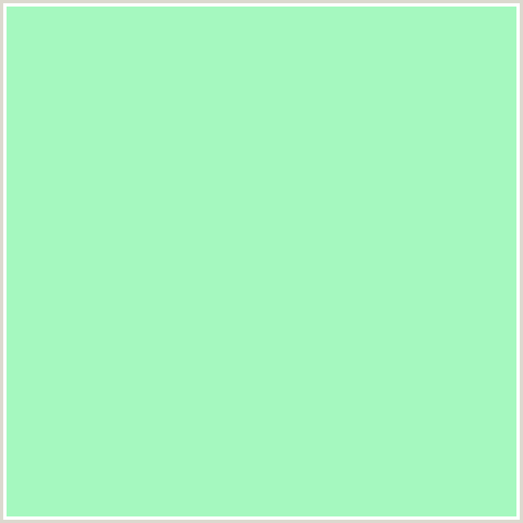 A5F8BF Hex Color Image ()
