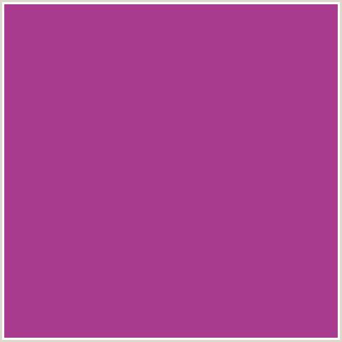 A83B8D Hex Color Image (DEEP PINK, FUCHSIA, FUSCHIA, HOT PINK, MAGENTA, ROYAL HEATH)