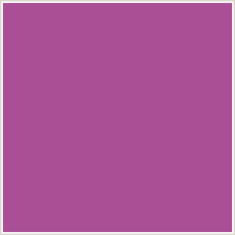 AA4F96 Hex Color Image ()