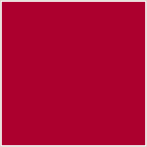 AC002E Hex Color Image (CARMINE, RED)