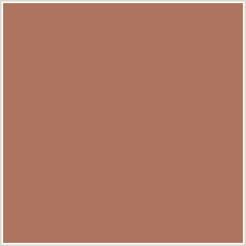 AE7460 Hex Color Image (RED ORANGE, SANTA FE)