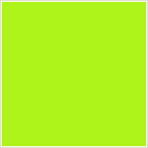 AEF319 Hex Color Image (GREEN YELLOW, INCH WORM)