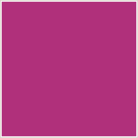 B0307B Hex Color Image (DEEP PINK, FUCHSIA, FUSCHIA, HOT PINK, MAGENTA, ROYAL HEATH)