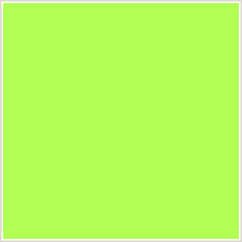 B1FF54 Hex Color Image (GREEN YELLOW)