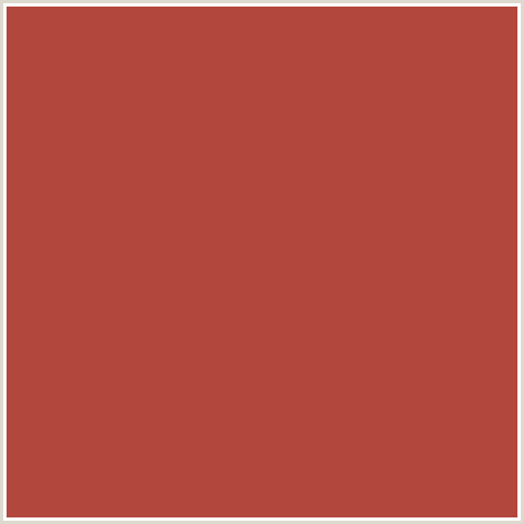 B2473E Hex Color Image (CRAIL, RED)