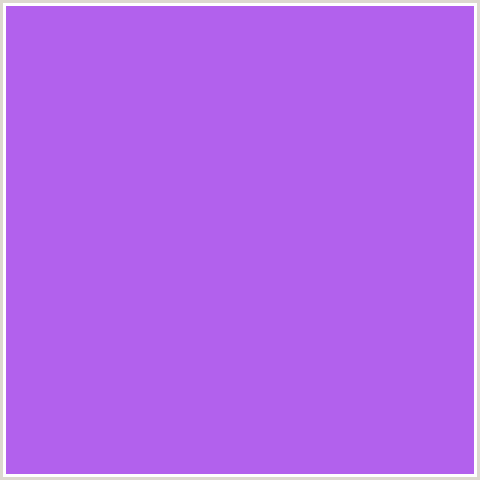 B261ED Hex Color Image (MEDIUM PURPLE, VIOLET BLUE)