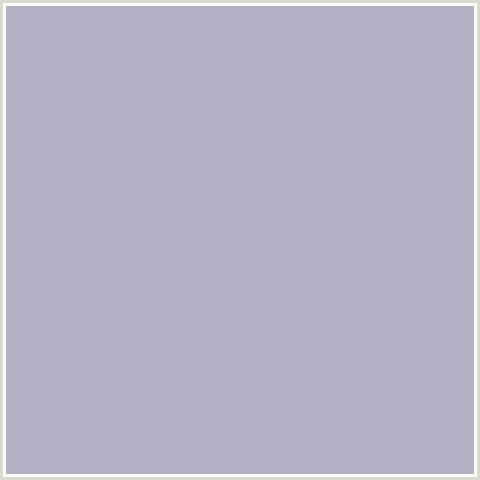 B2B0C2 Hex Color Image (BLUE, SPUN PEARL)