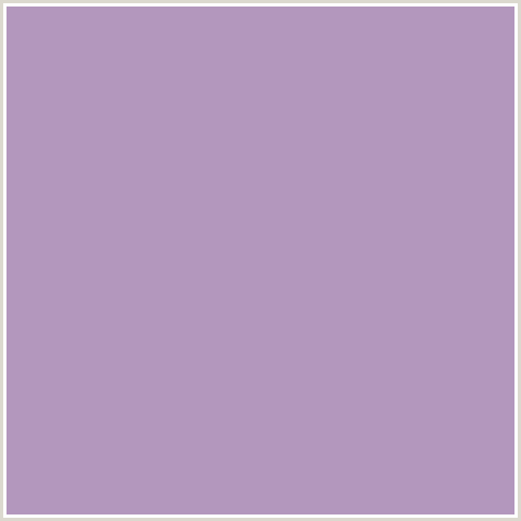 B397BD Hex Color Image (LONDON HUE, PURPLE, VIOLET)