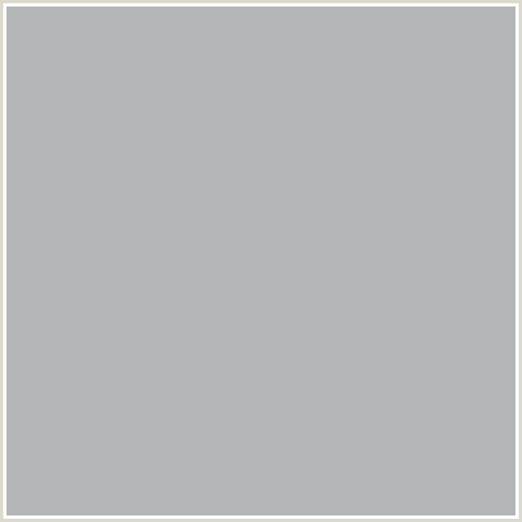 B3B6B6 Hex Color Image (LIGHT BLUE, SILVER SAND)