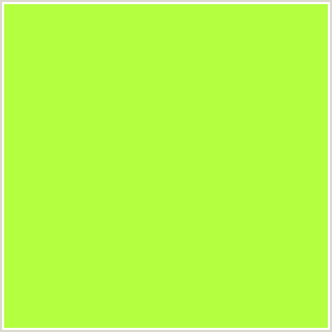B3FF40 Hex Color Image (GREEN YELLOW)