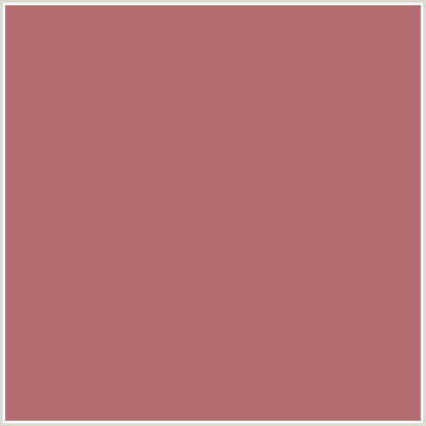 B46B6D Hex Color Image (RED, TURKISH ROSE)