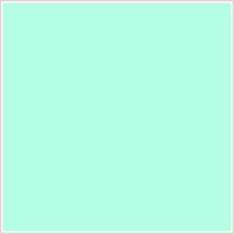 B4FEE5 Hex Color Image ()
