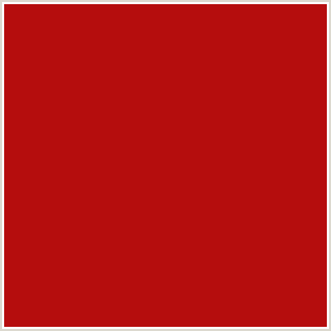B50D0D Hex Color Image (MILANO RED, RED)