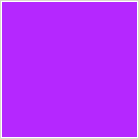 B527FF Hex Color Image ()