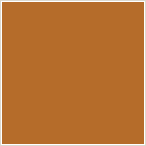 B56C2A Hex Color Image (ORANGE RED, TUSCANY)