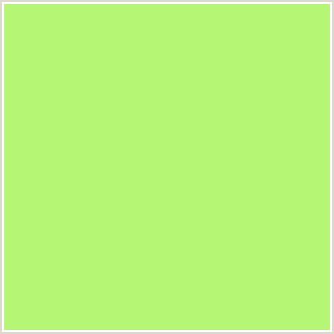 B5F674 Hex Color Image (GREEN, SULU)