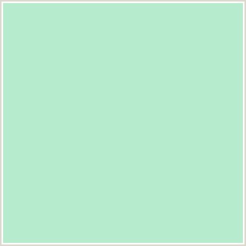 B6EBCD Hex Color Image (GREEN BLUE, PADUA)