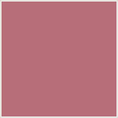 B76E79 Hex Color Image (RED, TURKISH ROSE)