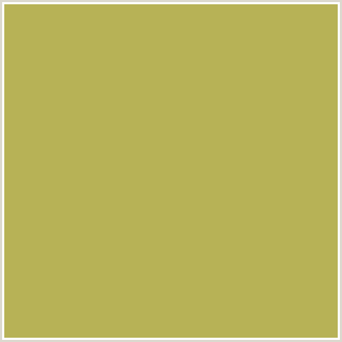 B7B256 Hex Color Image (OLIVE GREEN, YELLOW)