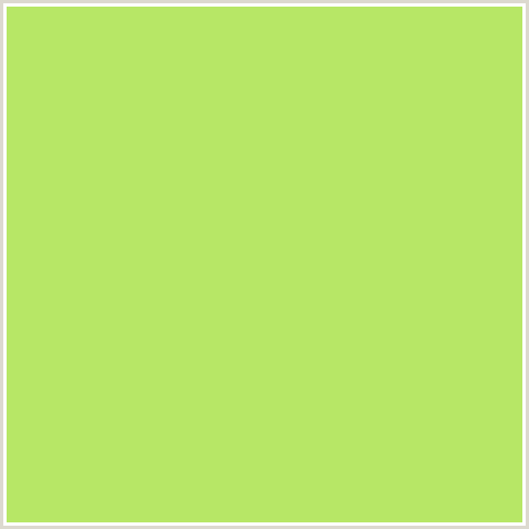 B7E766 Hex Color Image (CONIFER, GREEN YELLOW)