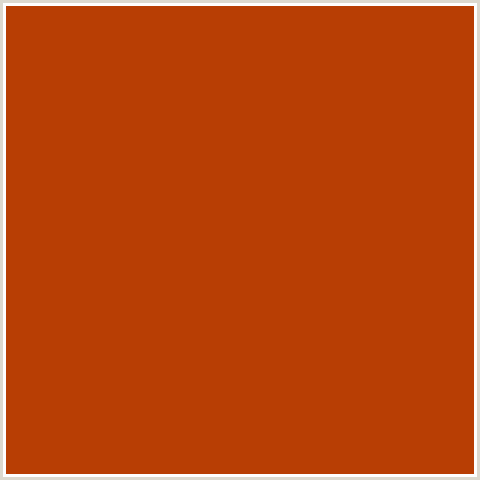 B83E04 Hex Color Image (FIRE, RED ORANGE)