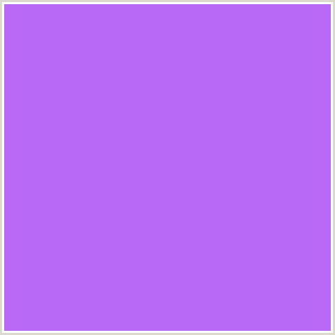 B86AF7 Hex Color Image (HELIOTROPE, VIOLET BLUE)