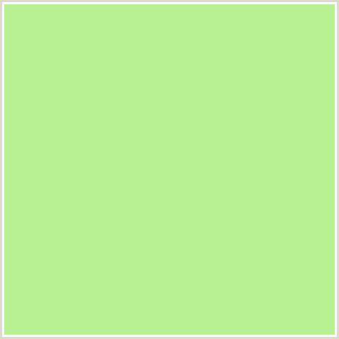 B8F292 Hex Color Image (GREEN, SULU)