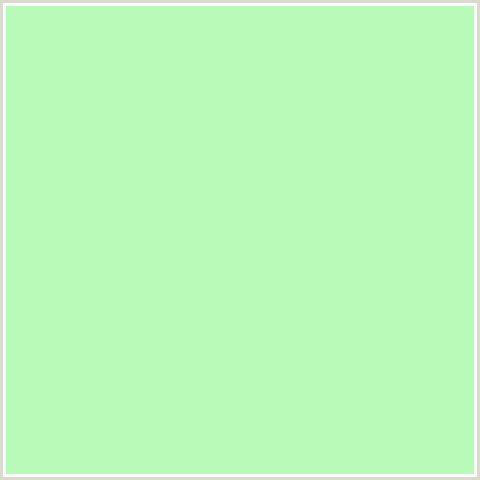 B8FBB8 Hex Color Image (GOSSIP, GREEN)