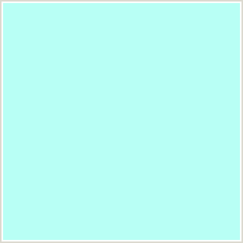 B8FFF5 Hex Color Image (AERO BLUE, BLUE GREEN)