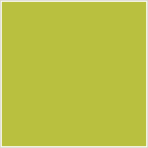 B9C03F Hex Color Image (EARLS GREEN, YELLOW GREEN)