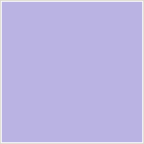 BAB3E3 Hex Color Image (BLUE, COLD PURPLE)