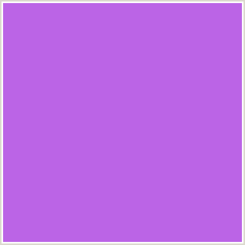 BB64E6 Hex Color Image (LAVENDER, PURPLE, VIOLET)