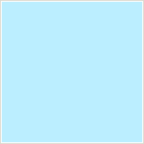 BBEEFF Hex Color Image (BABY BLUE, FRENCH PASS, LIGHT BLUE)
