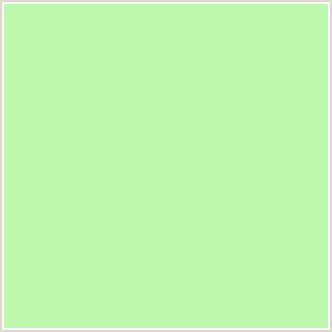 BBF8AB Hex Color Image ()