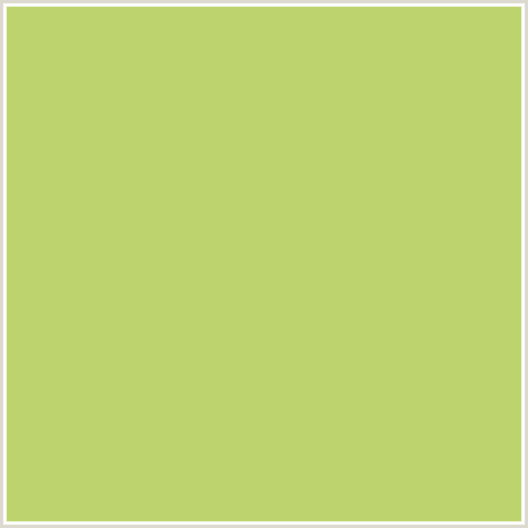 BDD46E Hex Color Image (GREEN YELLOW, YELLOW GREEN)