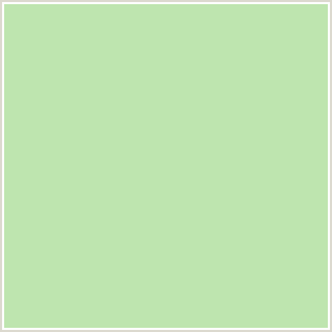 BEE5AF Hex Color Image (CELADON, GREEN)