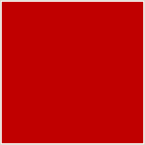 C00000 Hex Color Image (GUARDSMAN RED, RED)