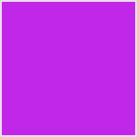 C127E9 Hex Color Image (ELECTRIC VIOLET, PURPLE, VIOLET)