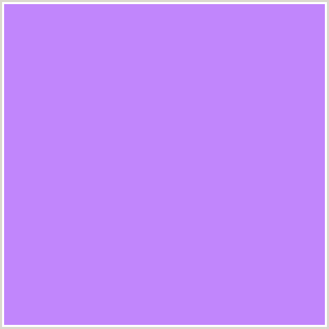 C186FC Hex Color Image (HELIOTROPE, VIOLET BLUE)