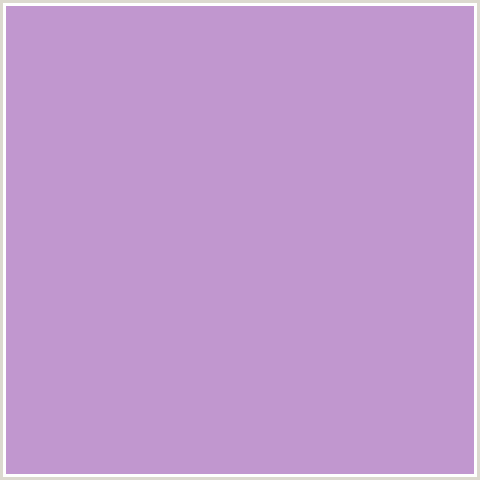 C197CF Hex Color Image (EAST SIDE, LAVENDAR, PURPLE, VIOLET)