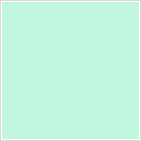 C1F6E1 Hex Color Image (GREEN BLUE, ICE COLD, MINT)