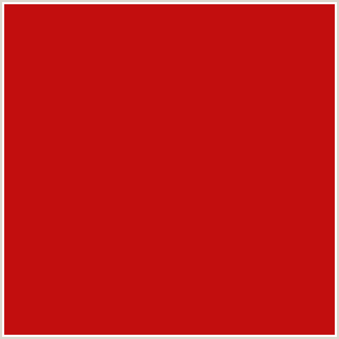 C20E0E Hex Color Image (MILANO RED, RED)