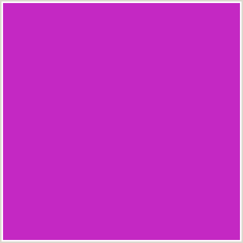 C428C3 Hex Color Image (DEEP PINK, FUCHSIA, FUSCHIA, HOT PINK, MAGENTA, RED VIOLET)